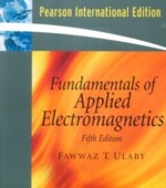 FUNDAMENTALS OF APPLIED ELECTROMAGNETICS 5/E 2006 - 0132296306