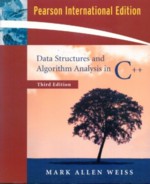 DATA STRUCTURES & ALGORITHM ANALYSIS IN C++ 3/E 2006 - 0321397339
