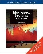 MANAGERIAL STATISTICS: ABBREVIATED 8/E 2009 (WITH CD) - 032459433X