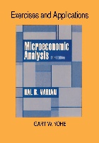 EXERCISES & APPLICATIONS FOR MICROECONOMIC ANALYSIS 3/E 1993 - 0393957373