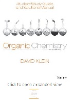 STUDENT STUDY GUIDE & SOLUTIONS MANUAL T/A ORGANIC CHEMISTRY 2/E 2014 - 1118647955