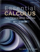 ESSENTIAL CALCULUS: EARLY TRANSCENDENTAL FUNCTIONS 5/E (METRIC VERSION) 2024 - 6269793106 - 9786269793105 ESSENTIAL CALCULUS: EARLY TRANSCENDENTAL FUNCTIONS 5/E (METRIC VERSION) 2024 - 6269793106