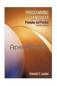 PROGRAMMING LANGUAGES: PRINCIPLES & PRACTICES 2/E 2003 - 0534953417 - 9780534953416