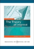 THE THEORY OF INTEREST 3/E 2009 - 0071276270 - 9780071276276