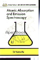 ATOMIC ABSORPTION & EMISSION SPECTROSCOPY 1991 - 9971510944 - 