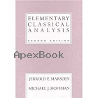 ELEMENTARY CLASSICAL ANALYSIS 2/E 1993 - 0716721058 - 9780716721055