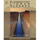 ELEMENTARY LINEAR ALGEBRA WITH SUPPLEMENTAL APPLICATIONS 10/E 2011 - 0470561572 - 9780470561577