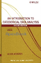 AN INTRODUCTION TO CATEGORICAL DATA ANALYSIS 2/E 2008 - 0471226181 - 9780471226185