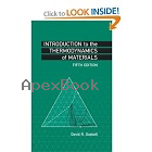 INTRODUCTION TO THE THERMODYNAMICS OF MATERIALS 5/E 2008 - 1591690439 - 9781591690436