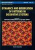 DYNAMICS & BIFURCATION OF PATTERNS IN DISSIPATIVE SYSTEMS 2004 9812389466 9789812389466