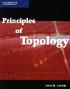 PRINCIPLES OF TOPOLOGY 1989 9812432884 9789812432889