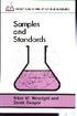 SAMPLES & STANDARDS 1991 9971510928 