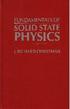 FUNDAMENTALS OF SOLID STATE PHYSICS 1988* 0471810959 9780471810957