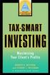 TAX-SMART INVESTING 1999 0471332615 9780471332619